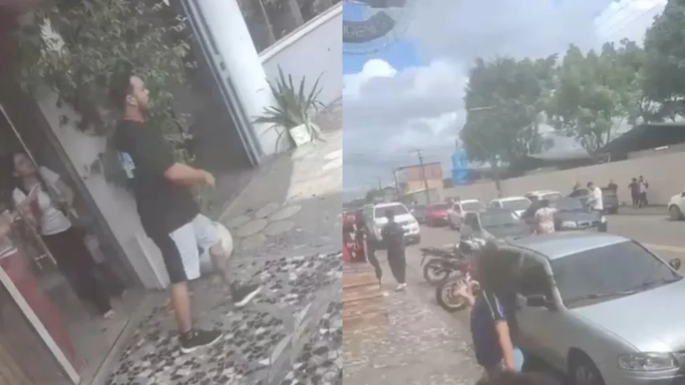 Vídeo: Confusão no trânsito termina com perseguição, tiros e três conduzidos à delegacia na Zona Norte de Manaus