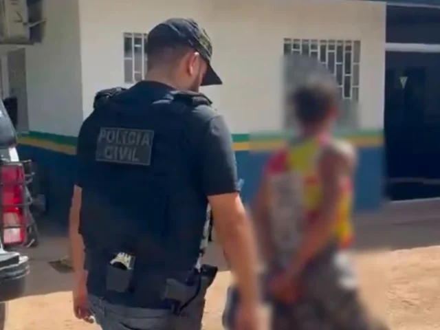 Homem é preso após agredir enteada que tentou defender a mãe de agressões em Nova Olinda do Norte