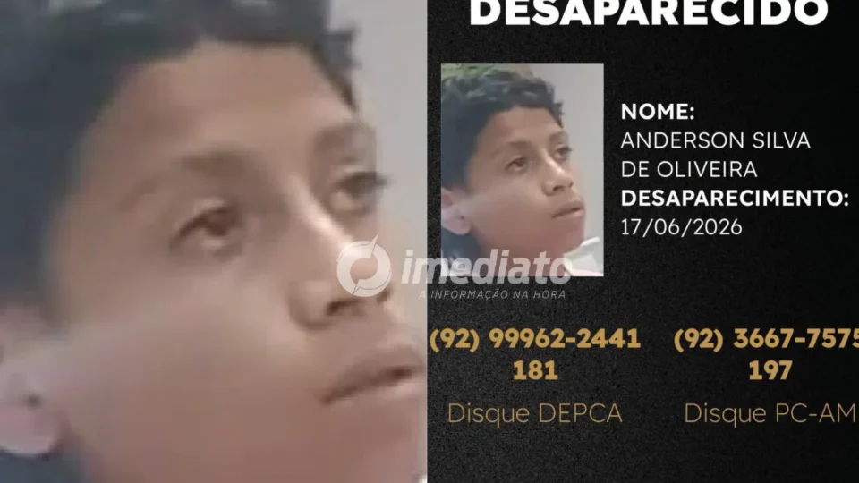 Adolescente de 14 anos desaparece após fuga em área de mata entre Manaus e Rio Preto da Eva; tia relata histórico de saúde mental