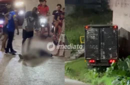 VEJA VÍDEO: Motorista se joga de veículo e fica gravemente ferido após caminhão-baú sofrer falha mecânica e perder o controle em Rio Preto da Eva