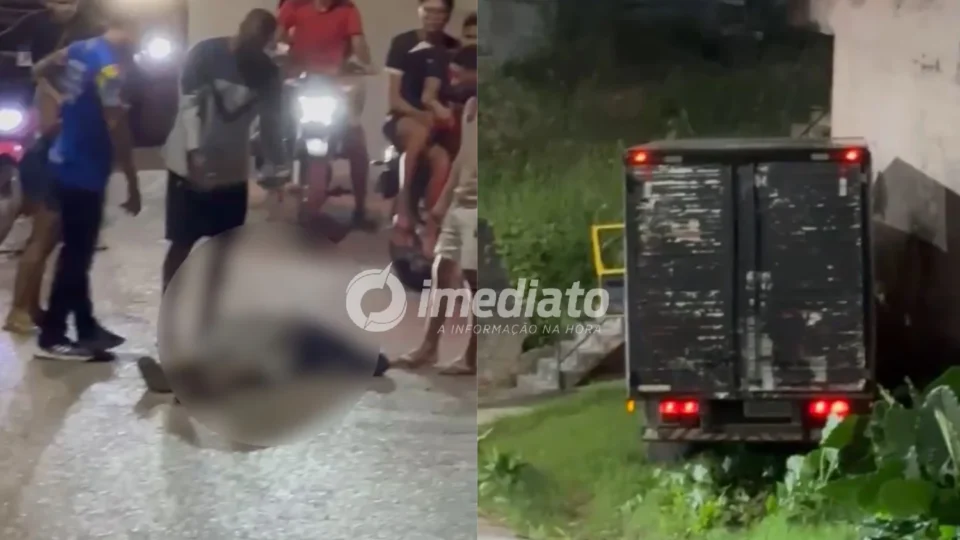 VEJA VÍDEO: Motorista se joga de veículo e fica gravemente ferido após caminhão-baú sofrer falha mecânica e perder o controle em Rio Preto da Eva