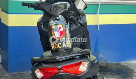 Homem é preso na Avenida Tefé com pistola, drogas e dinheiro escondidos em motocicleta após denúncia