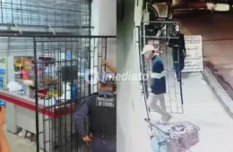 VEJA VÍDEO: Imagens mostram ação de criminosos que mataram comerciante durante assalto em mercadinho no bairro São José Operário