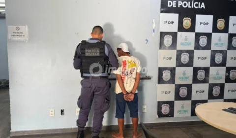 Polícia prende homem apontado por tráfico de drogas em área conhecida da Compensa