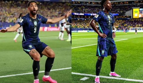 Brasil segue vivo na Copa com gols de Matheus Cunha e Vini Jr. em noite de gala contra o Haiti