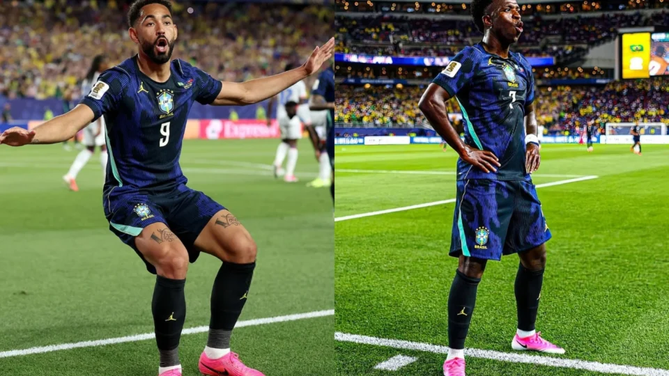 Brasil segue vivo na Copa com gols de Matheus Cunha e Vini Jr. em noite de gala contra o Haiti
