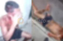 Cenas fortes: GPS ajuda a localizar moto roubada, e dupla acaba ‘amaciada’ por moradores no Aleixo
