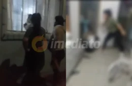 Veja o vídeo: trio de mulheres invade residência e suposta amante é agredida com golpes de cinto por esposa