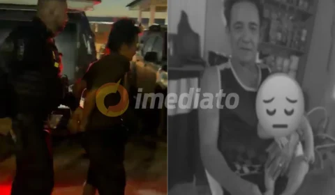 Fotos fortes: filho teria tentado decapitar e esquartejar o próprio pai dias antes do Natal em Manacapuru