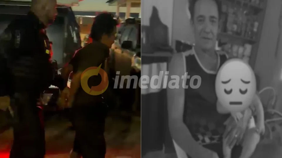 Fotos fortes: filho teria tentado decapitar e esquartejar o próprio pai dias antes do Natal em Manacapuru