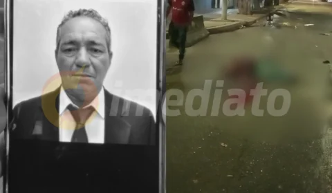 Vídeo chocante: Veja como ficou o local onde vendedor de salgados morreu atropelado no Centro de Manaus