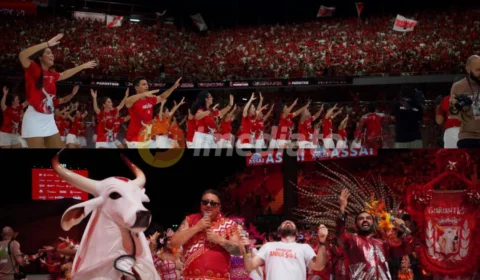 Festival de Parintins 2026: Garantido emociona torcida em ensaio técnico aberto no Bumbódromo