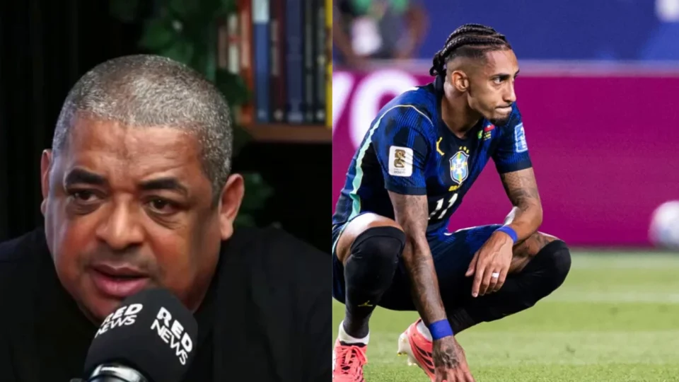 Vampeta dá declaração forte sobre situação financeira de Raphinha e diz que problema afeta desempenho do jogador