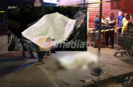 Veja vídeo: Corpo de homem é encontrado em carrinho de supermercado com bilhete escrito ‘Jack’ na Compensa