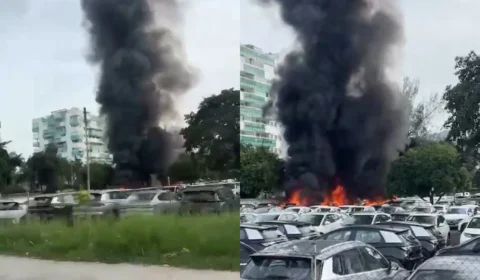 Veja o vídeo: Helicópteros colidem, deixam 6 mortos e provocam explosões em garagem da BYD
