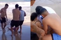Terror no mar: Jovem de 19 anos tem perna arrancada por tubarão na Praia de Boa Viagem, no Recife