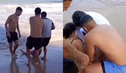 Terror no mar: Jovem de 19 anos tem perna arrancada por tubarão na Praia de Boa Viagem, no Recife