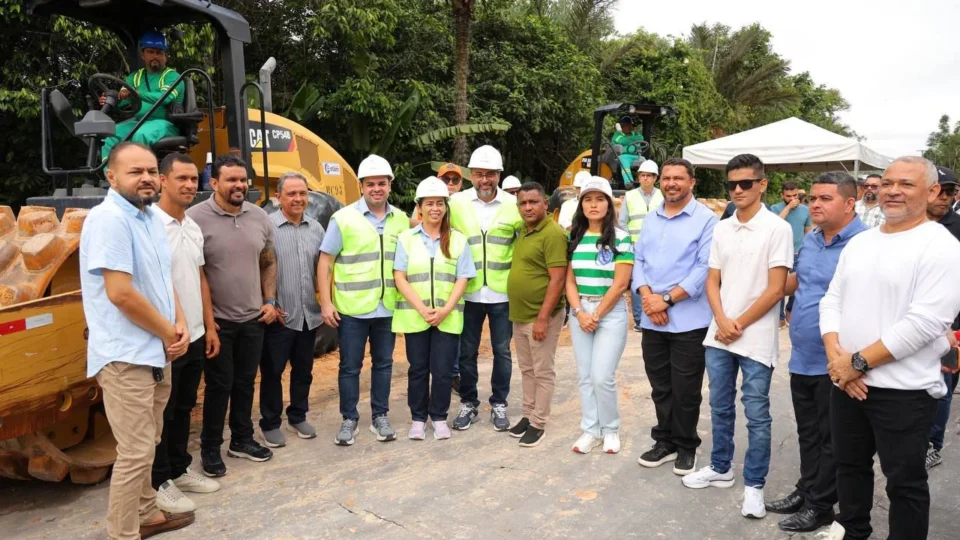 Wilson Lima acompanha retomada das obras da AM-010, que teve 88% dos serviços executados em sua gestão