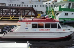 Criminosos roubam ambulancha do Samu e deixam mais de 40 comunidades sem atendimento de emergência