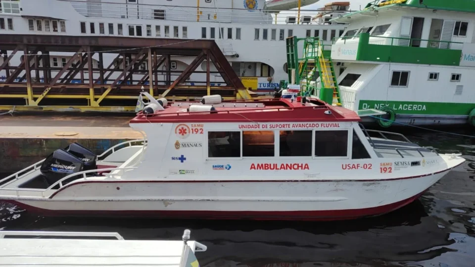 Criminosos roubam ambulancha do Samu e deixam mais de 40 comunidades sem atendimento de emergência