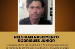 Polícia Civil busca informações sobre jovem desaparecido em Porto Velho