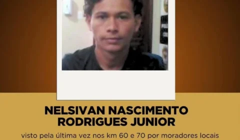 Polícia Civil busca informações sobre jovem desaparecido em Porto Velho