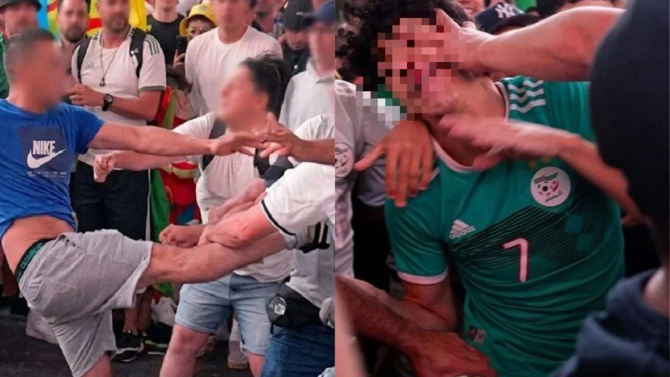 VEJA VÍDEO: Torcedores da Argentina e da Argélia trocam socos durante briga na Times Square antes da estreia na Copa do Mundo de 2026