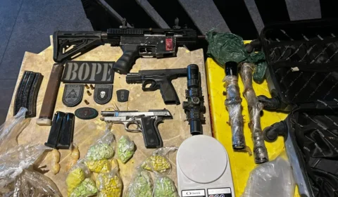 Suspeito é preso e metralhadora enterrada é encontrada na zona Sul de Porto Velho