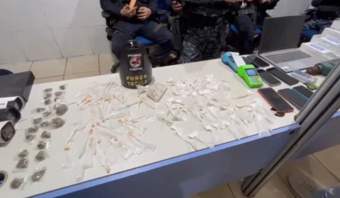 Grupo suspeito de movimentar R$ 60 mil com tráfico é preso no bairro Planalto em Porto Velho