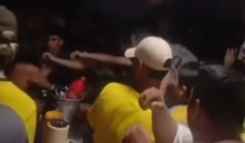 VEJA VÍDEO: Briga generalizada em casa de shows deixa feridos e destrói estrutura do local no interior do Amazonas