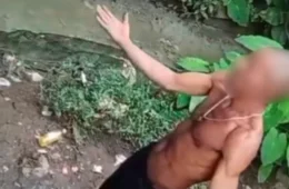 Veja: Homem é punido por facção após supostamente ameaçar trabalhadores em feira de Manaus