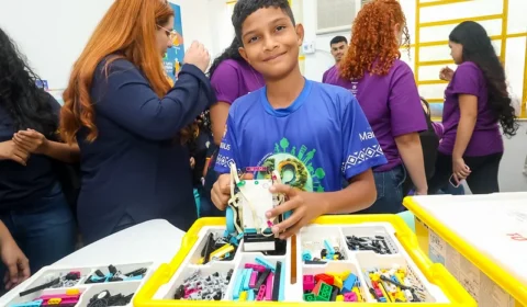 Prefeitura de Manaus inaugura Biblioteca Futuro com Espaço Maker em escola e beneficia mais de mil estudantes
