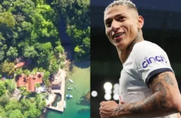 Mansão de R$ 10 milhões no RJ vira alvo de disputa judicial envolvendo empresa ligada ao jogador Richarlison