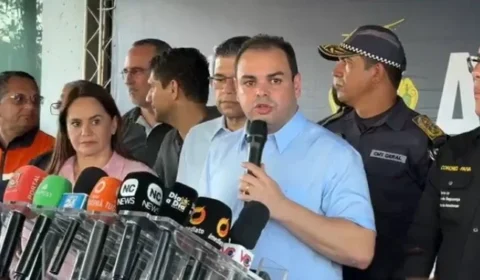 Governador Roberto Cidade entrega lanchas blindadas, viaturas e novos equipamentos para reforçar forças de segurança