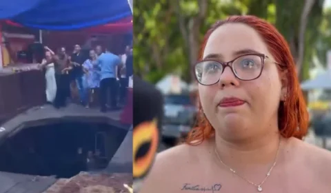 Piso cede em festa de 15 anos e mãe relata: “muita gente saiu machucada”