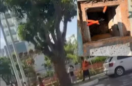Parque Linear da Doca, uma das obras da COP30, é alvo de furto de cabos; trio é flagrado