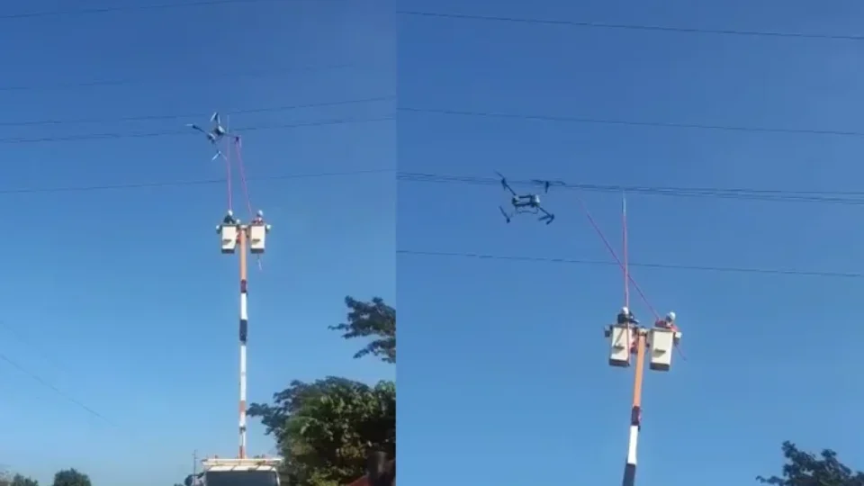 Drone agrícola atinge rede elétrica e deixa 30 mil sem energia no oeste do Pará