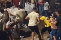 Briga generalizada marca show de Pablo na EXPOFAMA em Oriximiná