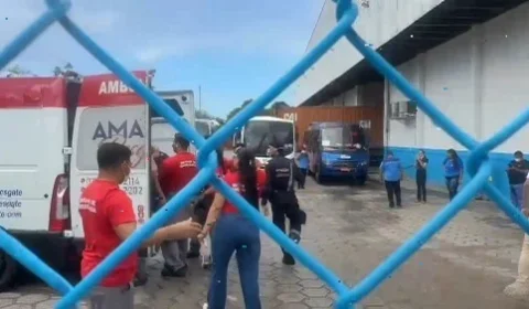 Funcionários são levados às pressas para hospitais após forte odor de estireno causar mal-estar entre trabalhadores