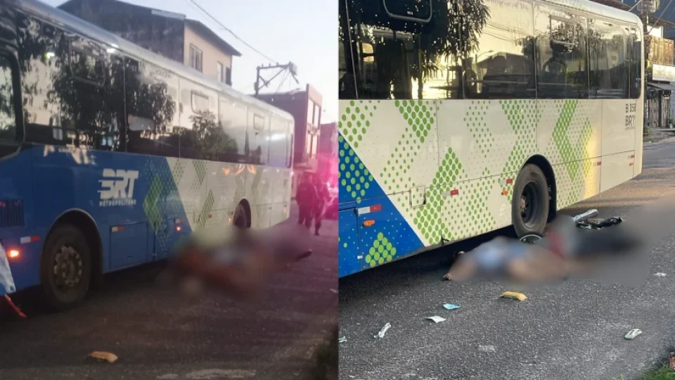 TRAGÉDIA NO TRÂNSITO | Mulher morre e outra fica gravemente ferida em colisão com BRT