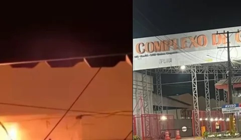 URGENTE | Incêndio de grandes proporções atinge galpão em Ananindeua