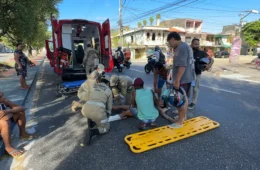 ACIDENTE: mulher é atropelada em faixa de pedestres e sinalização revolta moradores em Belém