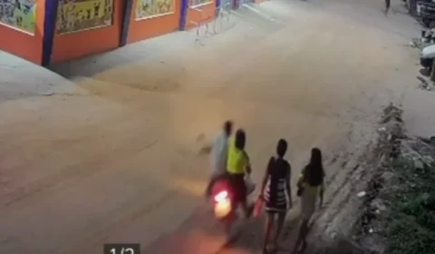 Vídeo divulgado mostra atropelamento brutal de mulher após culto no Amazonas