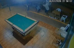 VÍDEO | PM é alvo de tentativa de homicídio dentro de bar em Altamira