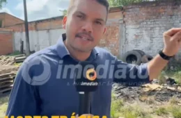 Homem morre esmagado por carreta em posto de combustíveis em Marituba.