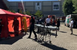 Acidente simulado testa resposta de emergência em Porto Velho