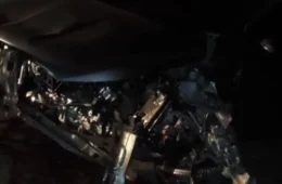 Colisão frontal entre dois carros deixa motorista ferido em Roraima
