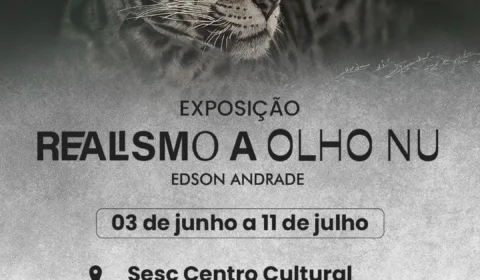Exposição de desenhos realistas de Edson Andrade é prorrogada no Sesc Centro Cultural em Porto Velho