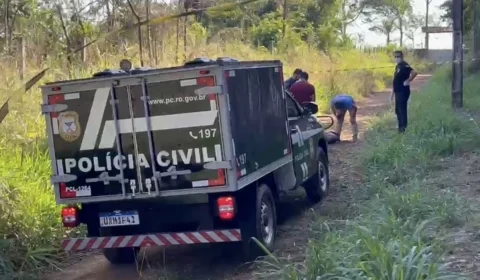 Homem é encontrado morto com mãos amarradas e tiro na cabeça em Porto Velho