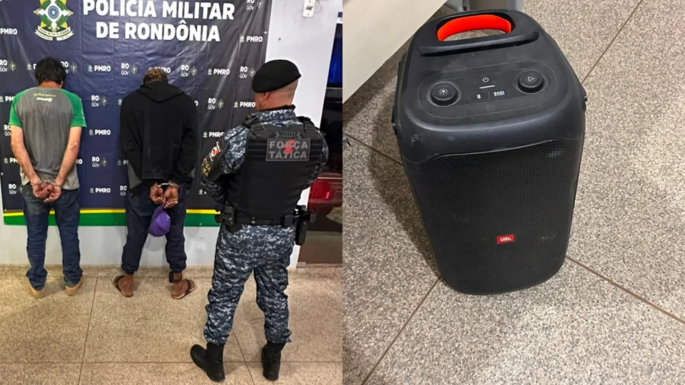 Tornozeleira não impediu: suspeito confessa furto e entrega onde escondeu a JBL